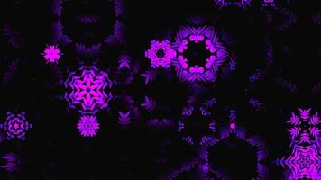Abstract kaleidoscope background. Beautiful pink colorful kaleidoscope texture. beautiful fireworks. Geometric symmetrical ornament suitable for new year design photo