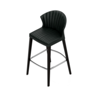 Isometric Chair 3D isolated rendering png