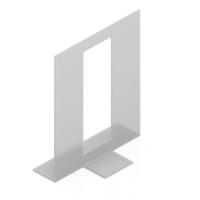 isometrisk böcker 3d framställa png