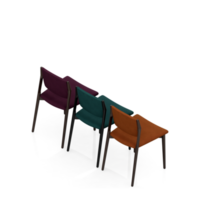 cadeira isométrica 3d renderização isolada png