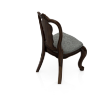 Isometric Chair 3D isolated rendering png