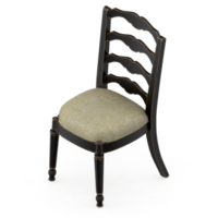 Isometric Chair 3D isolated rendering png