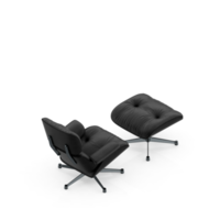 chaise isométrique rendu isolé 3d png