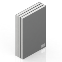 Isometric Books 3D render png