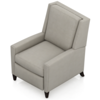 Isometric Armchair Isolated 3D render png