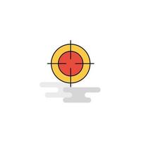 Flat Focus Icon Vector