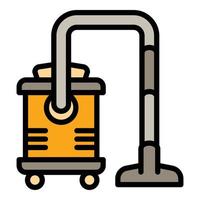 Professional vacuum cleaner icon, outline style vector