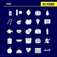 Food Solid Glyph Icon for Web Print and Mobile UXUI Kit Such as Drink Glass Heart Beat Medical Medicine Pills Drug Pictogram Pack Vector