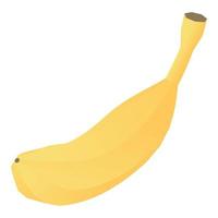 Fresh banana icon, isometric style vector
