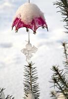 Christmas-tree decoration outdoor photo