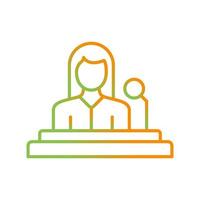 Lectern Vector Icon