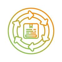 Order Processing Vector Icon