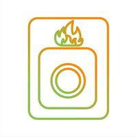Emergency Button Vector Icon