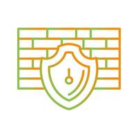 Firewall Vector Icon