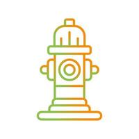 Fire Hydrant Vector Icon