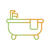 Bathtub Vector Icon