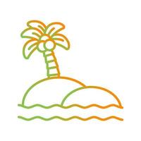 Island Vector Icon