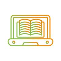 Online Learning Vector Icon