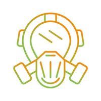 Gas Mask Vector Icon