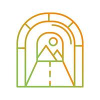 Tunnel Vector Icon