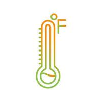 Fahrenheit Vector Icon