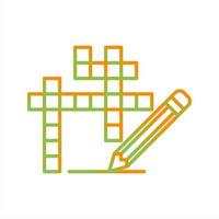 Crossword Vector Icon