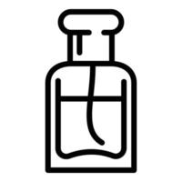 New fashion perfume icon, outline style vector