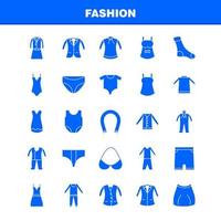 Fashion Solid Glyph Icons Set For Infographics Mobile UXUI Kit And Print Design Include Shirt Garments Cloths Dress Ladies Cloths Garments Cloths Collection Modern Infographic Logo and Pict vector