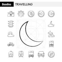 Travelling Hand Drawn Icon for Web Print and Mobile UXUI Kit Such as Toolbox Box Configuration Setting Settings Gear Maintain Setting Pictogram Pack Vector