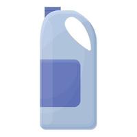 Cleaning solution icon, cartoon style vector