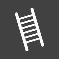 Ladder Glyph Inverted Icon vector