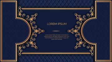 luxury background  with mandala ornament vector