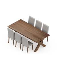 isometrische tafel 3d geven png