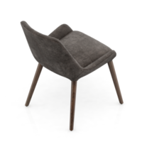 chaise isométrique rendu isolé 3d png