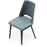 chaise isométrique rendu isolé 3d png