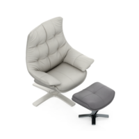 Isometric Chair 3D isolated rendering png