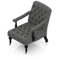 Isometric Armchair Isolated 3D render png