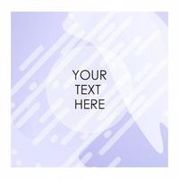 Purple and white background with typography vector