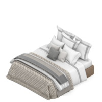 isometrico Camera da letto 3d rendere png