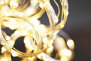 christmas beautifull shiny gold background. sparkle festive blurred bokeh photo