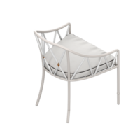 Isometric Chair 3D isolated rendering png