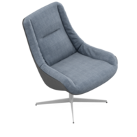 sillón isométrico aislado 3d render png