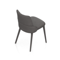 chaise isométrique rendu isolé 3d png