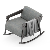 sillón isométrico aislado 3d render png