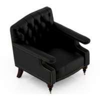 Isometric Armchair Isolated 3D render png