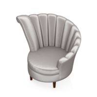 sillón isométrico aislado 3d render png