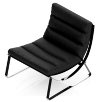 chaise isométrique rendu isolé 3d png