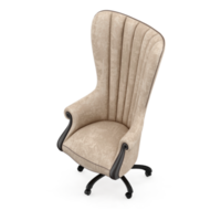 isometrischer sessel isoliert 3d-rendering png