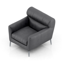 sillón isométrico aislado 3d render png