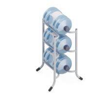 dispensador de agua isométrico 3d render png